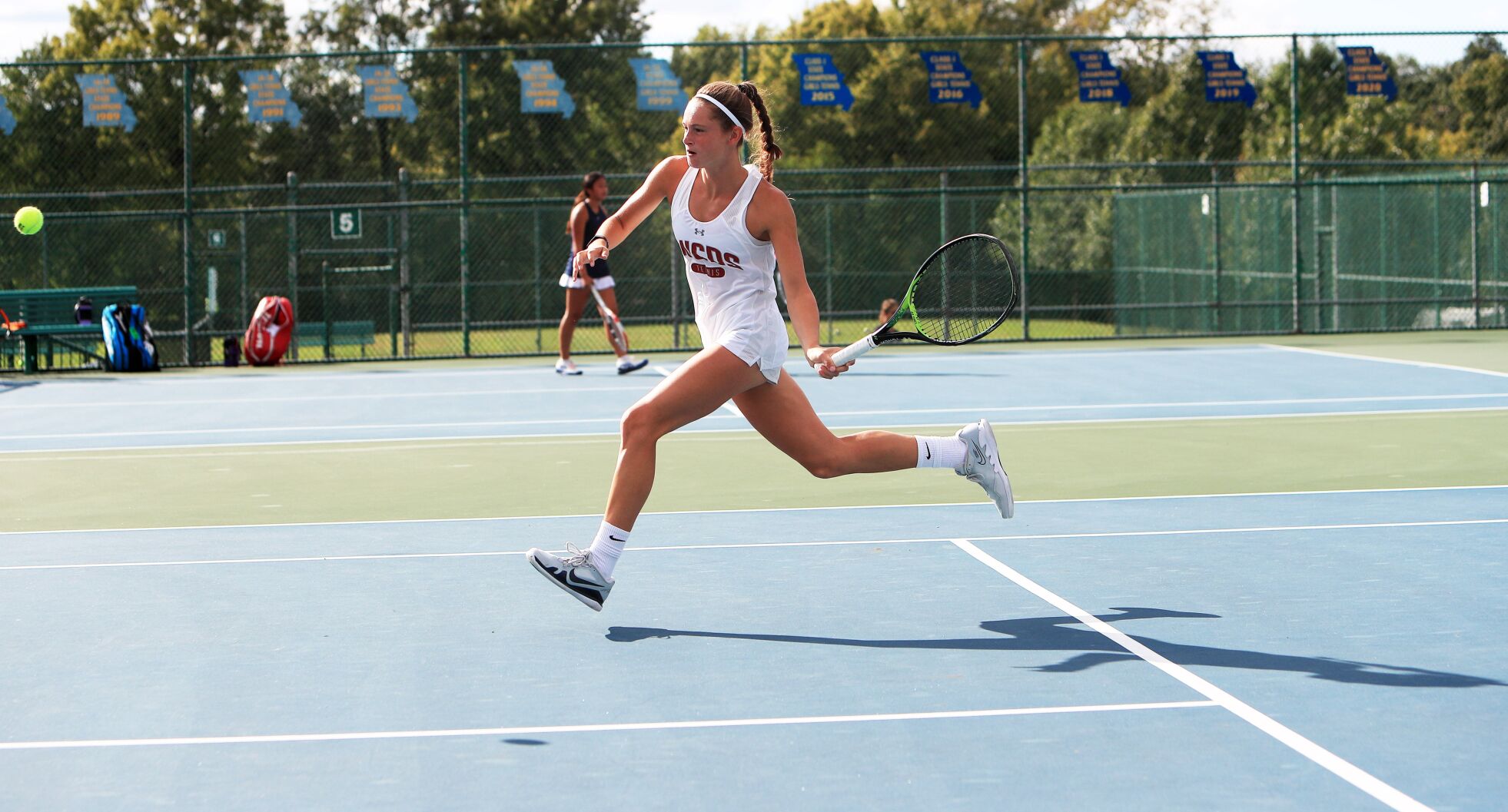 Class 3 District 2 girls tennis team championship: MICDS 5, John Burroughs 3